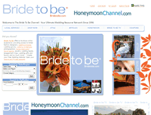Tablet Screenshot of bridetobe.com